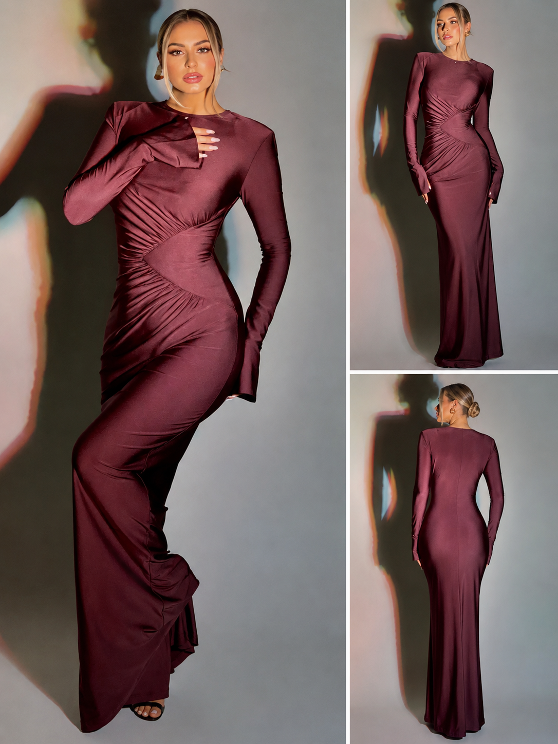 Vitta Long Sleeve Maxi Dress