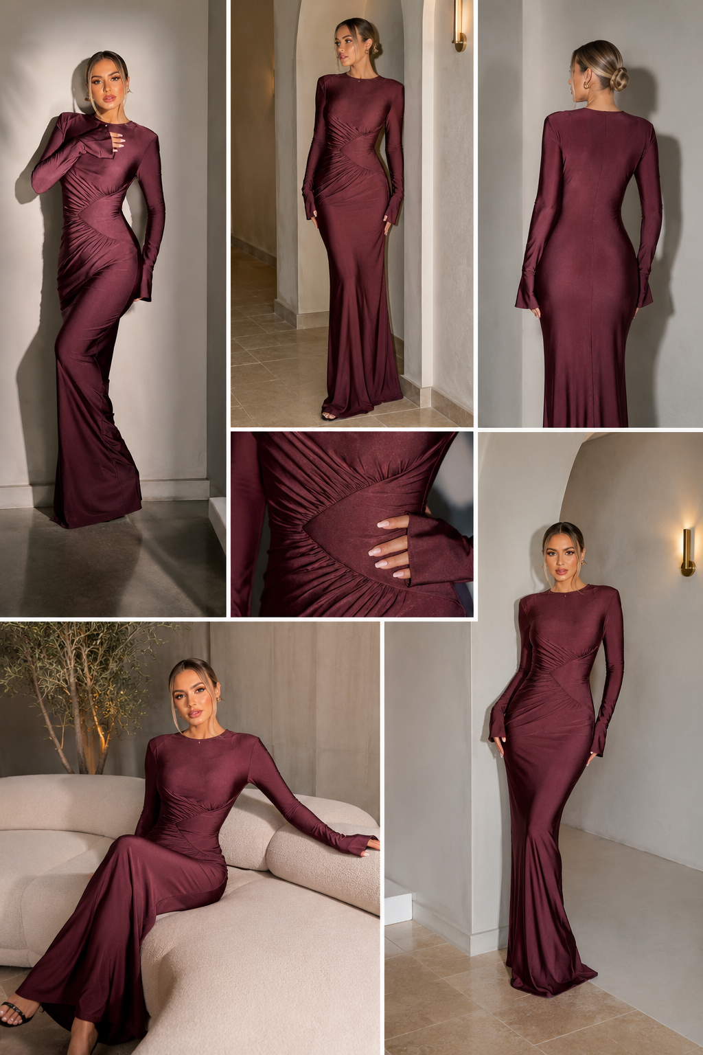 Vitta Long Sleeve Maxi Dress