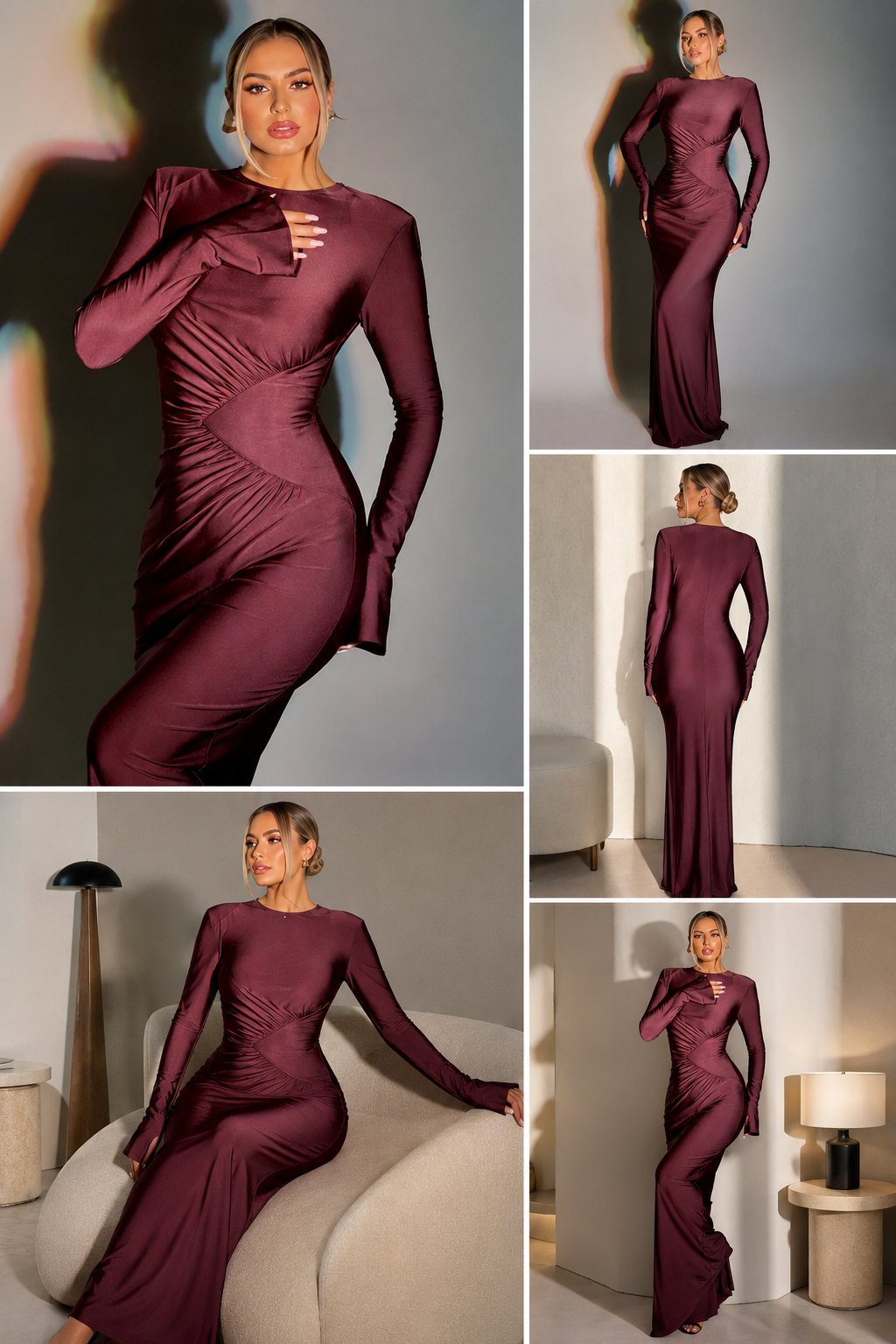 Vitta Long Sleeve Maxi Dress