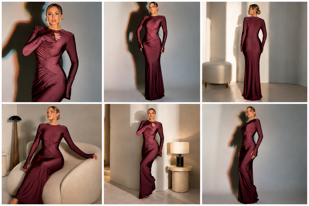Vitta Long Sleeve Maxi Dress