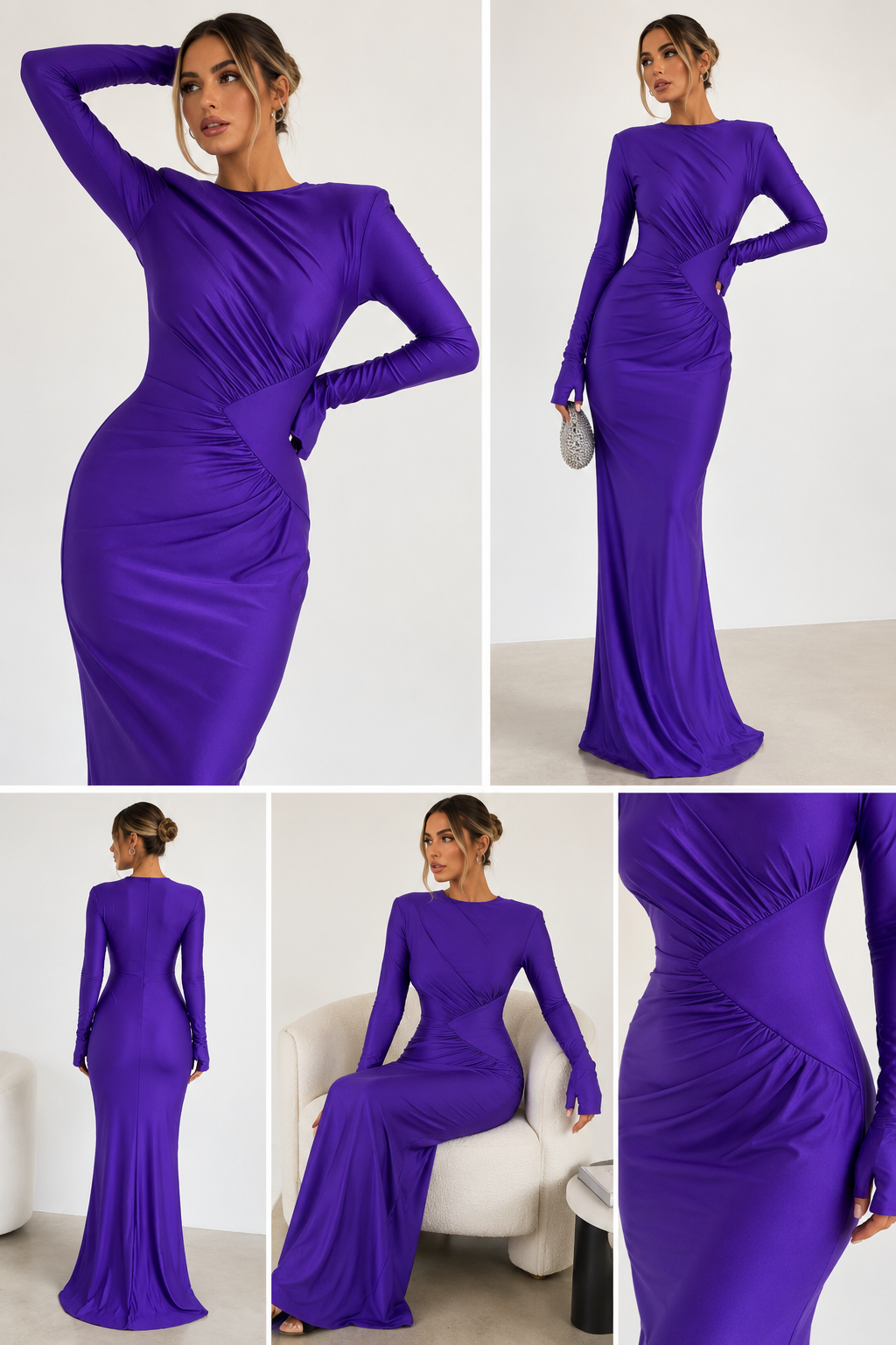 Vitta Long Sleeve Maxi Dress